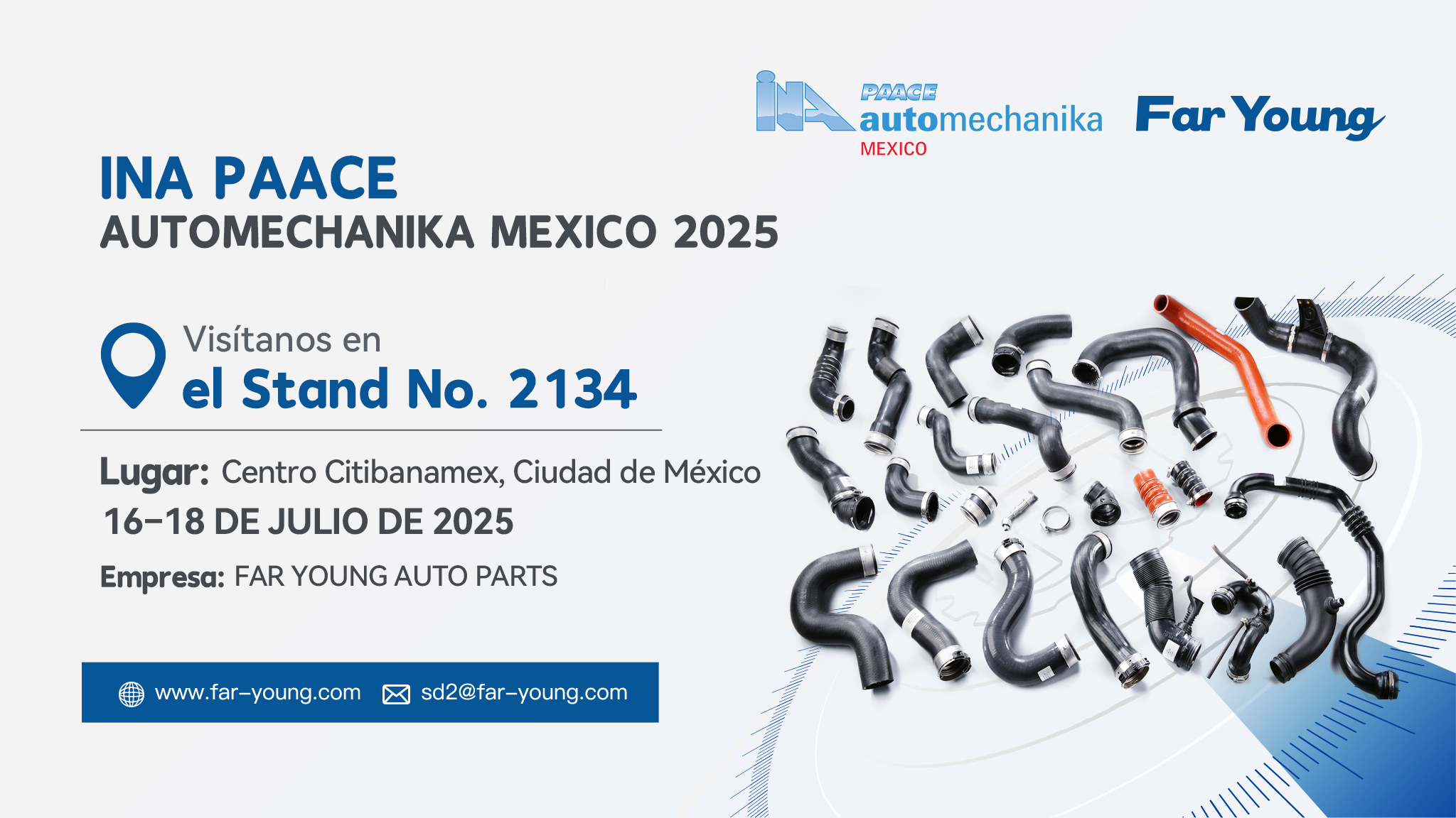 Meet Us at INA PAACE Automechanika Mexico 2025